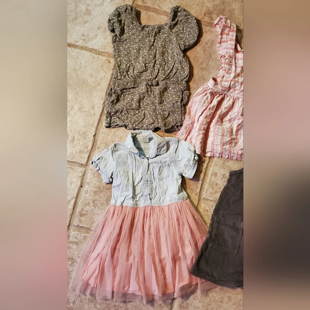 Girls Clothes Bundle Size 4T Cat & Jack, Little Co By Lauren Conrad, Oshkosh - Picture 3 of 13
